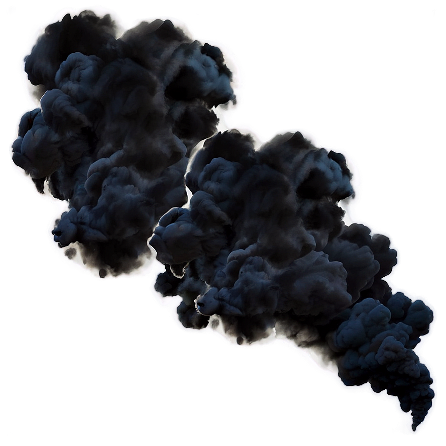 Black Smoke Clouds Png Smi PNG Image