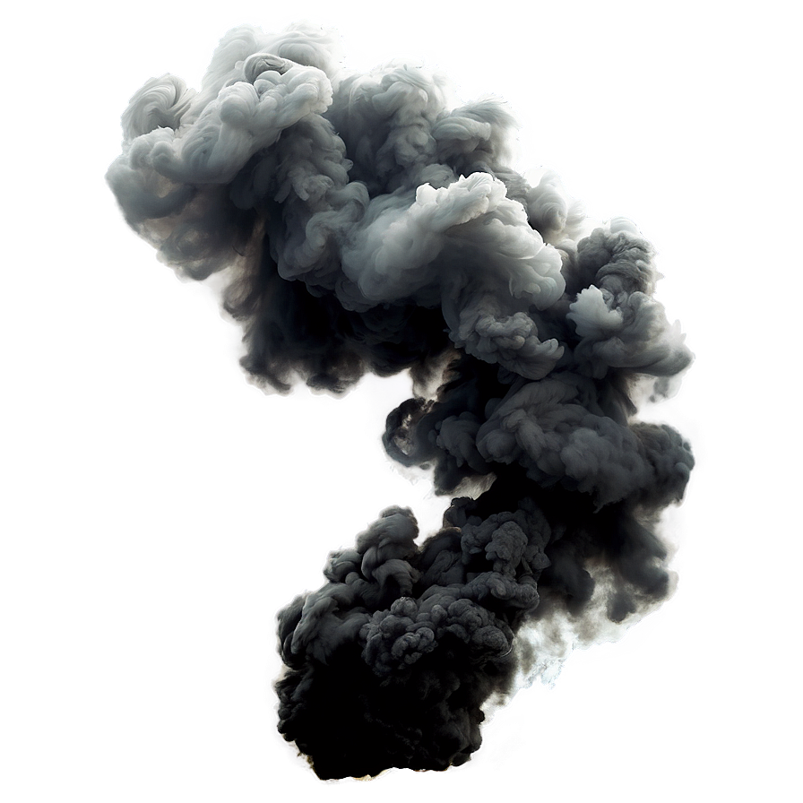 Black Smoke Flow Png 19 PNG Image