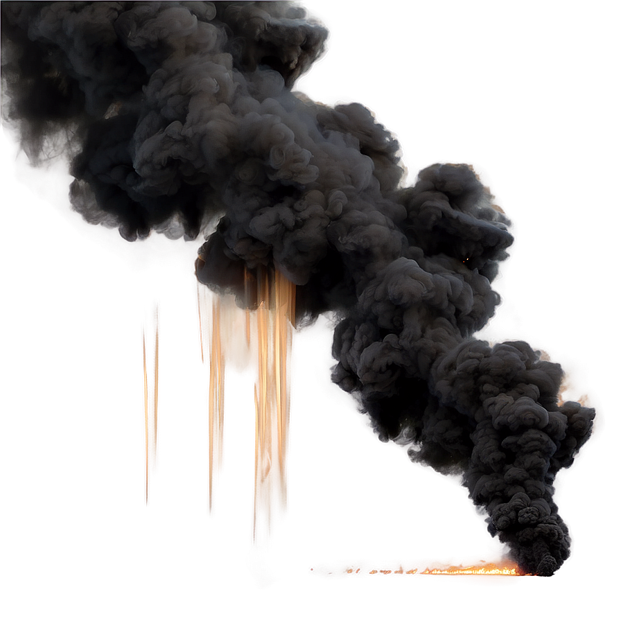 Black Smoke Gust Png Vjv84 PNG Image