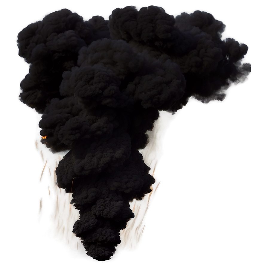 Black Smoke Plume Png 05252024 PNG Image