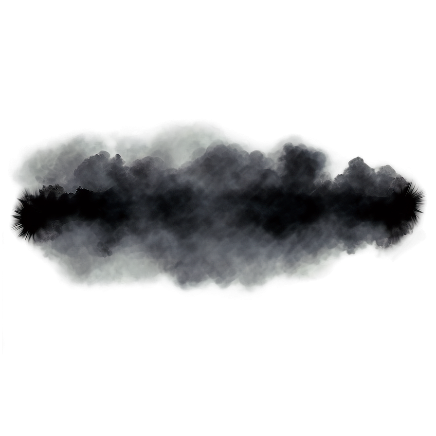 Black Smoke Shade Png Irc84 PNG Image