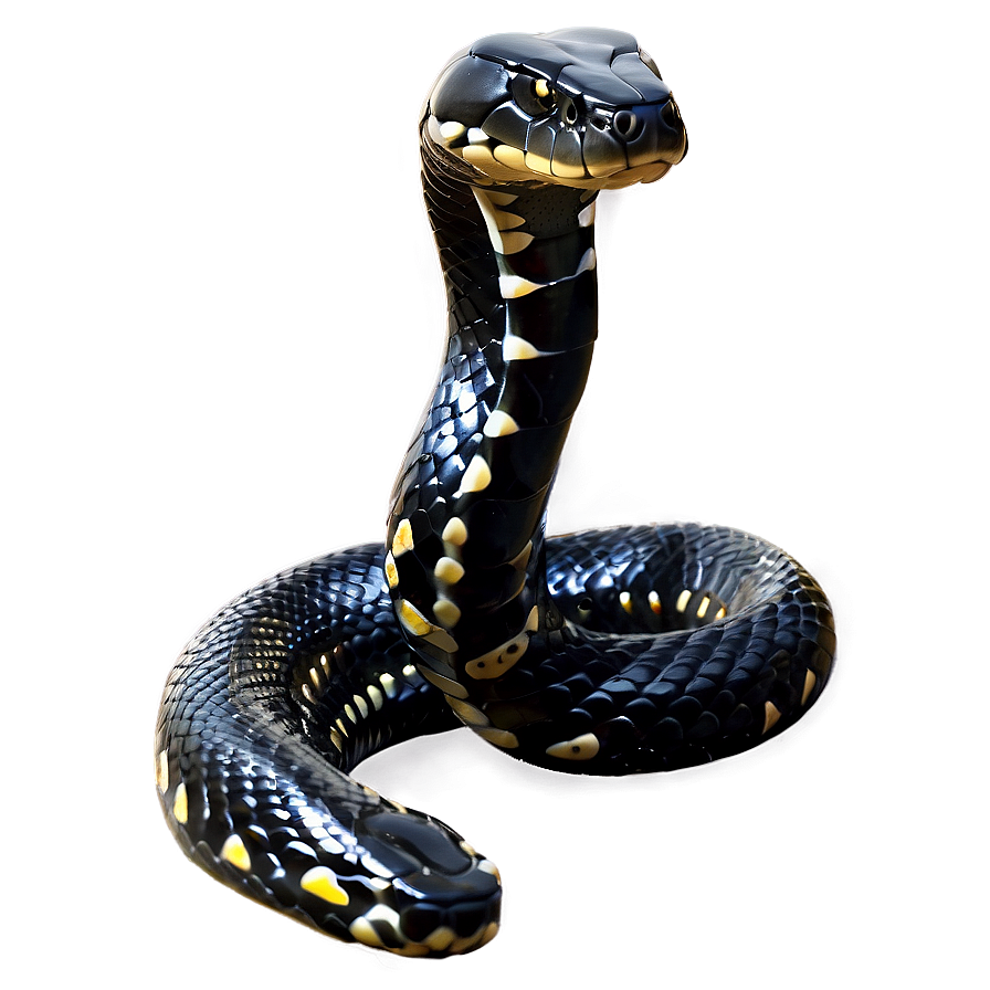 Black Snake D PNG Image