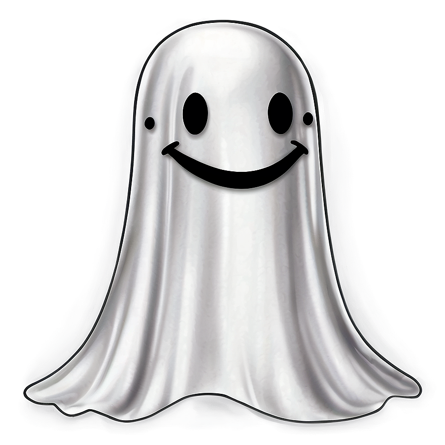 Black Snapchat Ghost Png Ipp PNG Image