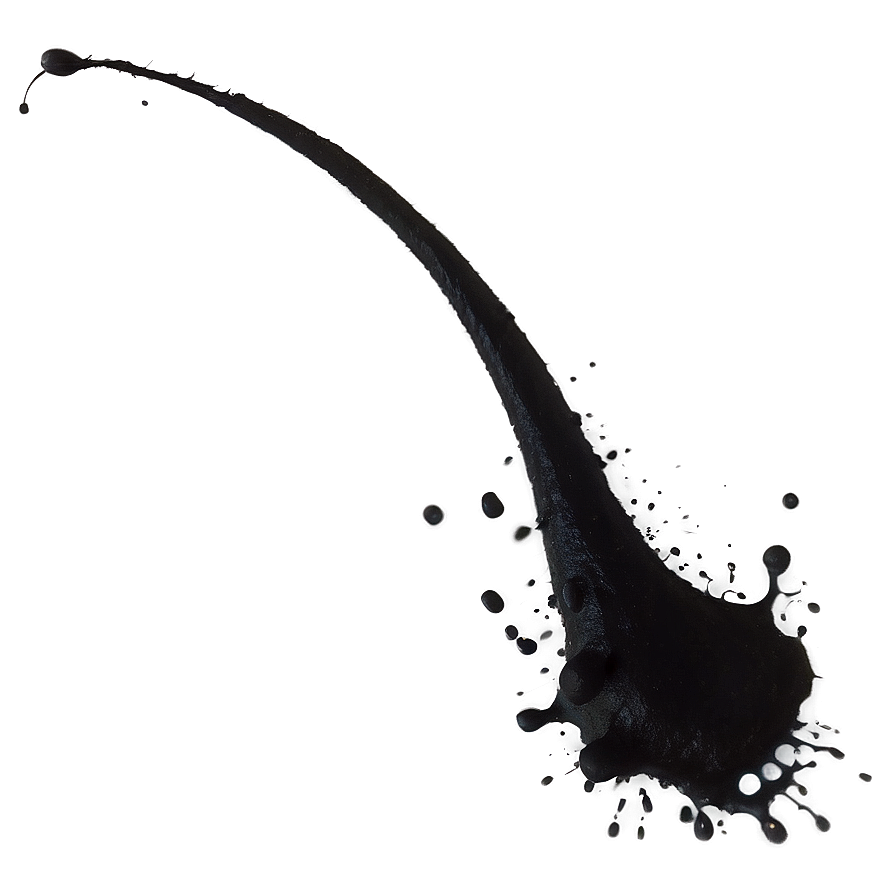 Black Splat Png 06122024 PNG Image