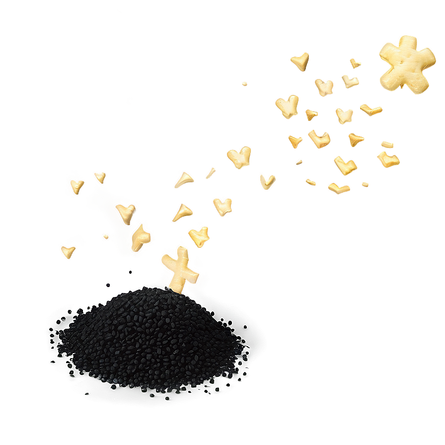 Black Sprinkles Png 2 PNG Image