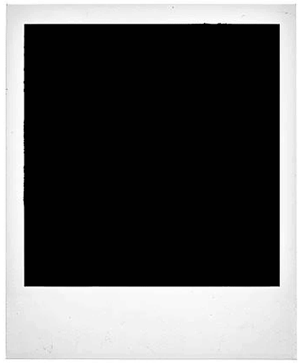 Black Square White Frame PNG Image