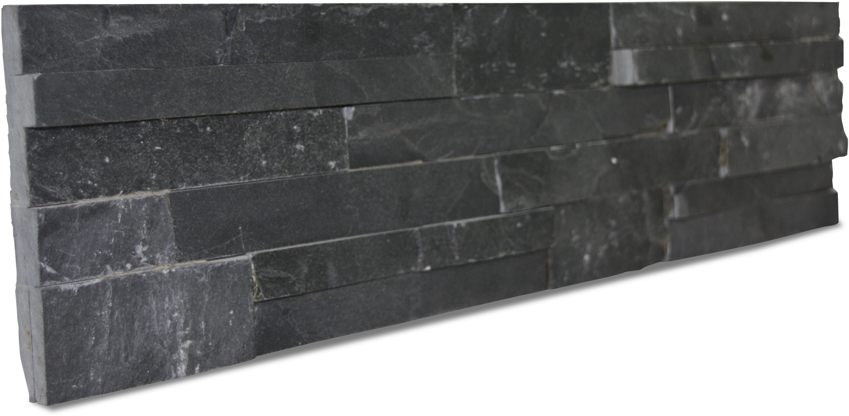 Black Stone Wall Texture PNG Image