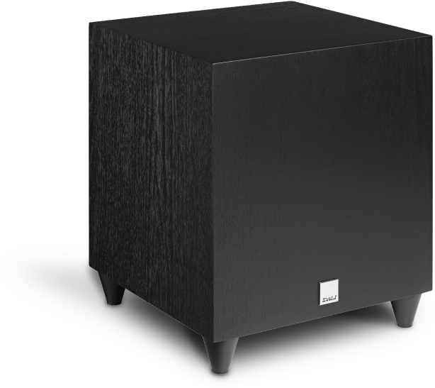 Black Subwoofer Speaker PNG Image