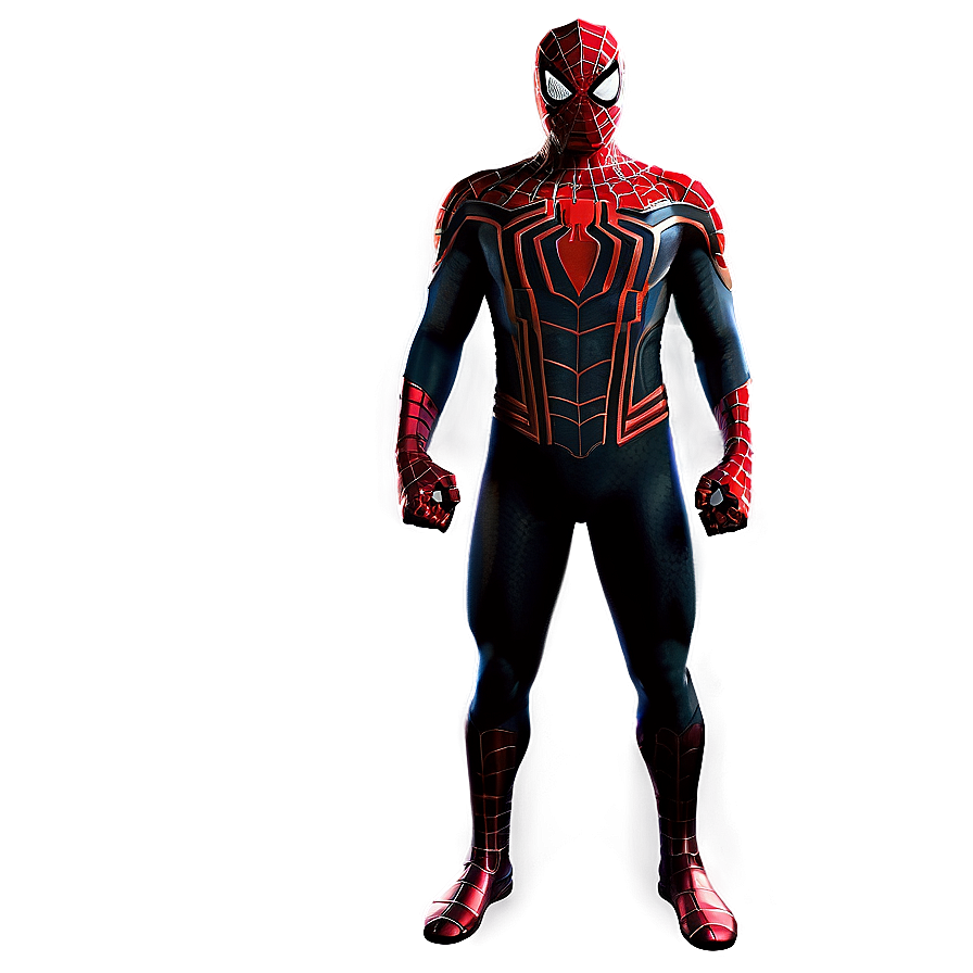 Black Suit Spider Man Png Kiy61 PNG Image