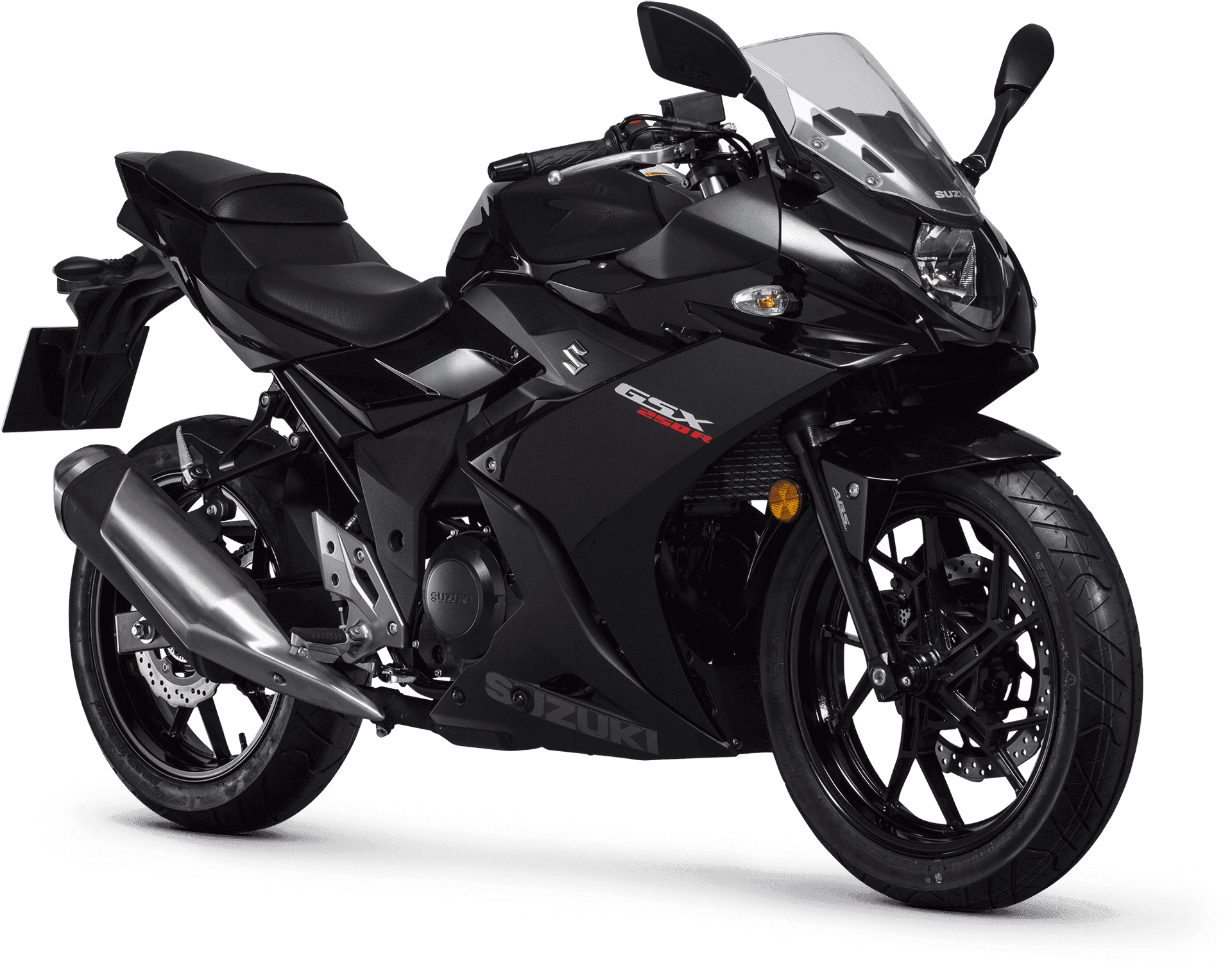 Black Suzuki G S X R Sportbike PNG Image