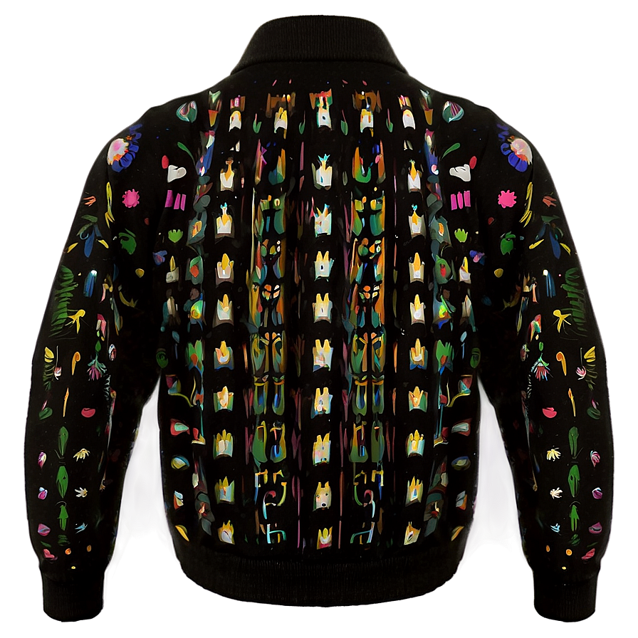 Black Sweater Jacket Png 06132024 PNG Image