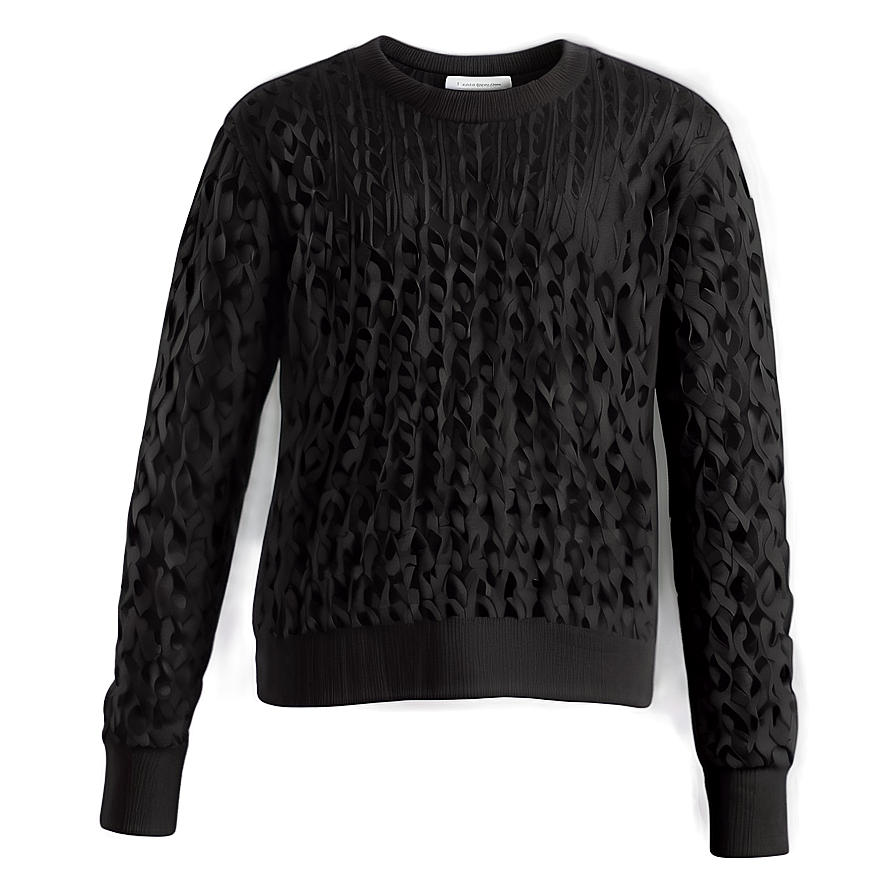 Black Sweater Png 86 PNG Image