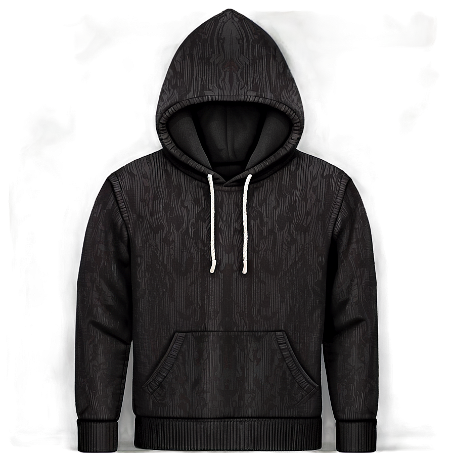 Black Sweater With Hood Png 91 PNG Image