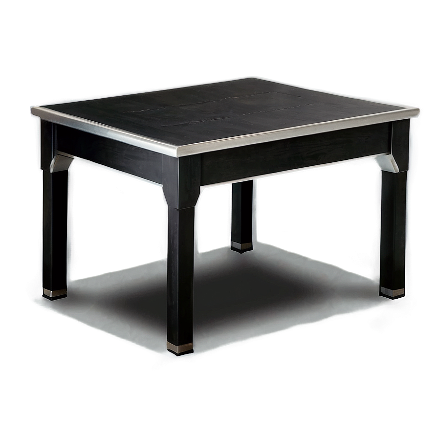 Black Table C PNG Image