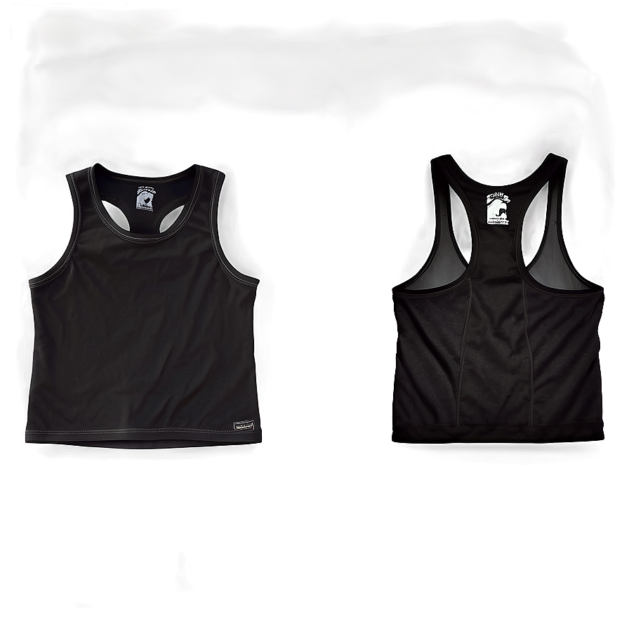 Black Tank Top Png Rki78 PNG Image