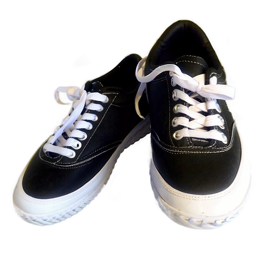 Black Tennis Shoes Png 06132024 PNG Image