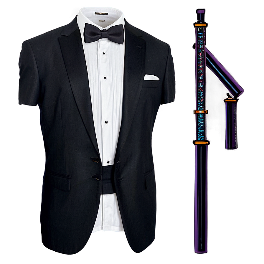 Black Tie Business Attire Png Twg25 PNG Image