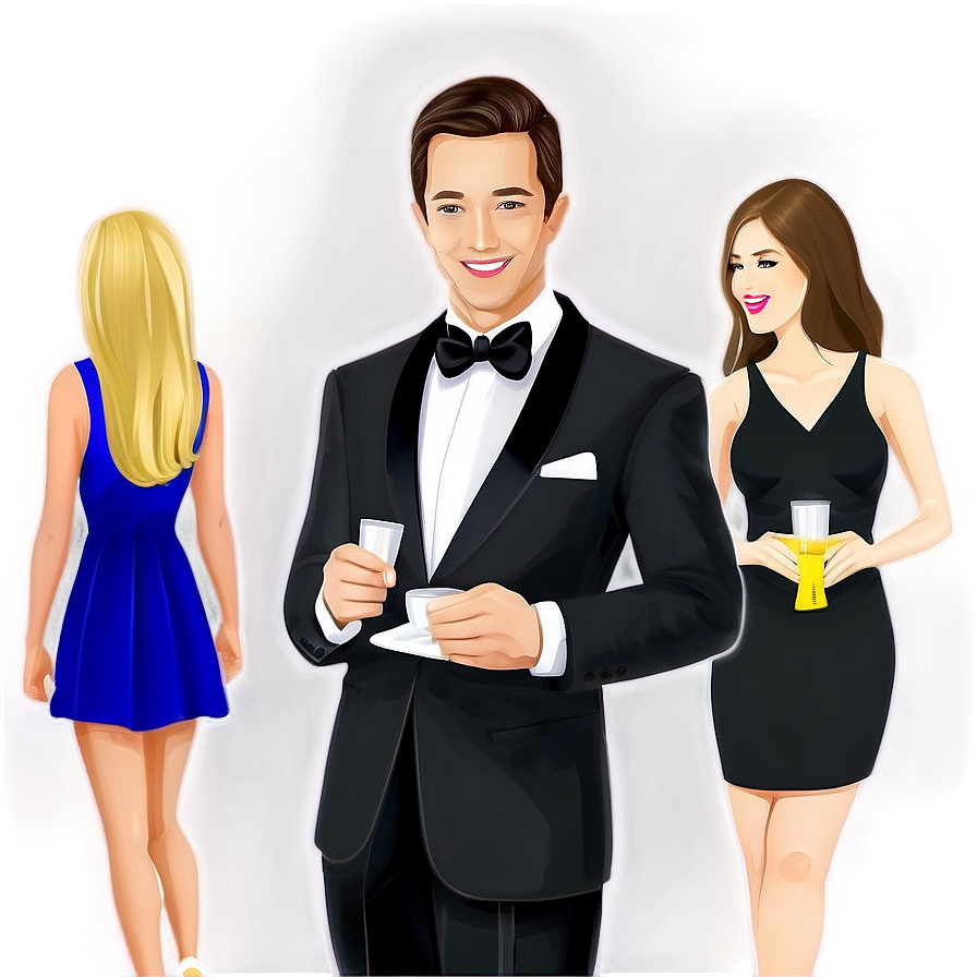 Black Tie Event Planning Png Yex PNG Image