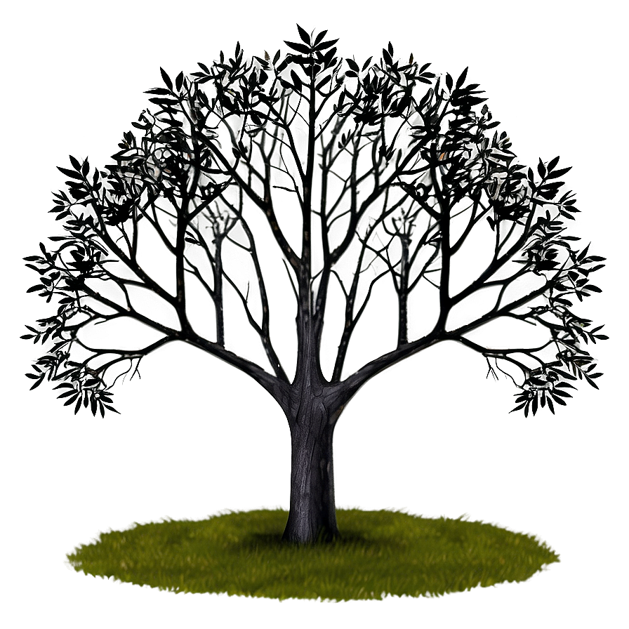 Black Trees A PNG Image