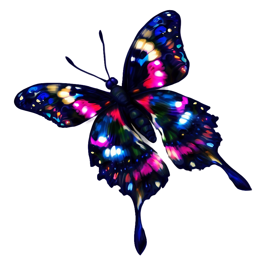 Black Velvet Butterfly Png 13 PNG Image