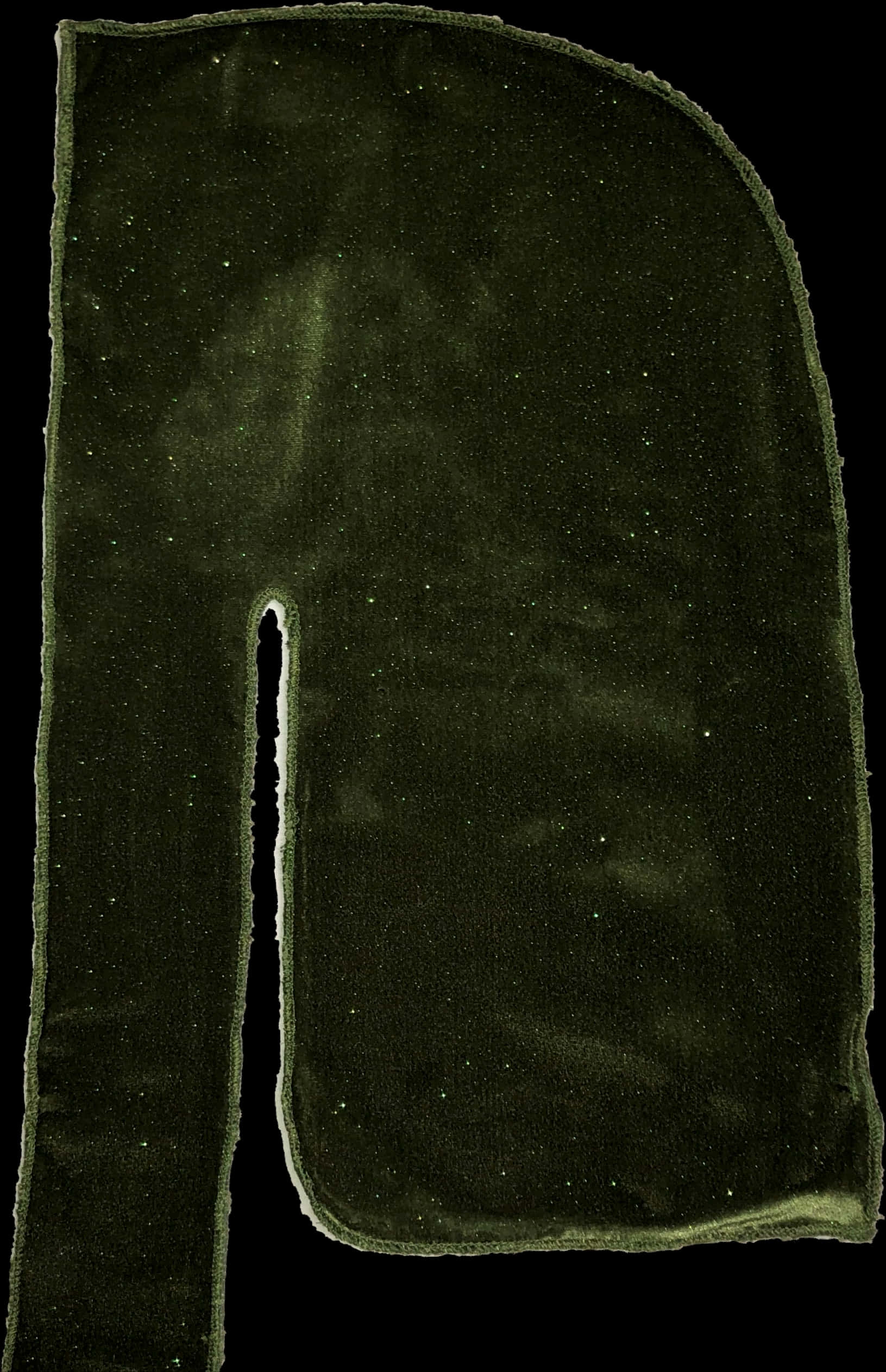 Black Velvet Durag Texture PNG Image