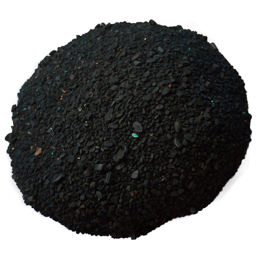 Black Volcanic Sand Png Fql PNG Image