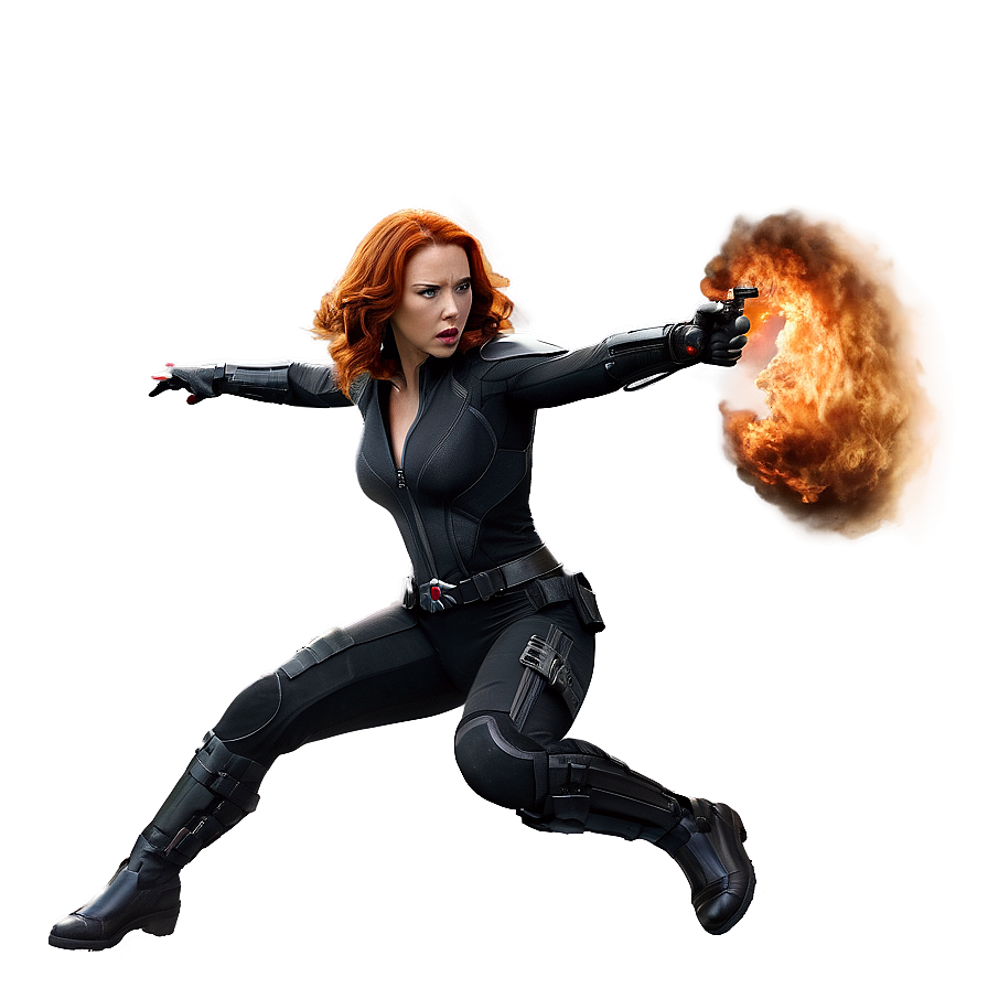 Black Widow Film Scene Png Quw PNG Image