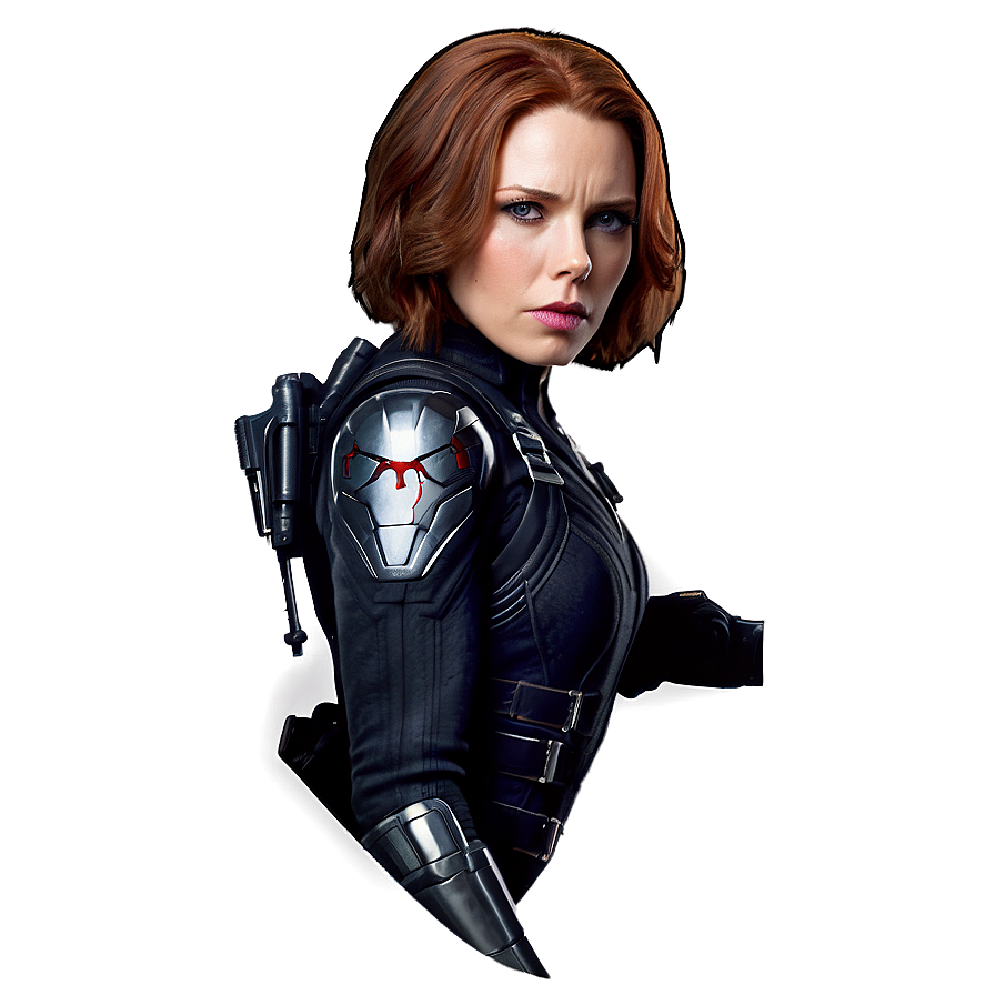 Black Widow Winter Soldier Png Irj PNG Image