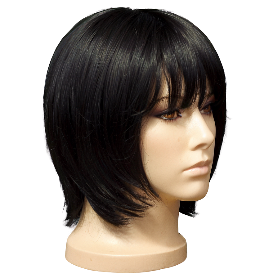 Black Wig Png 11 PNG Image