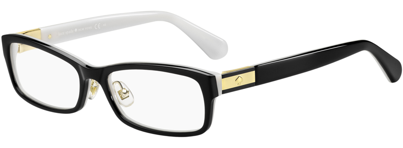 Blackand White Designer Eyeglasses PNG Image