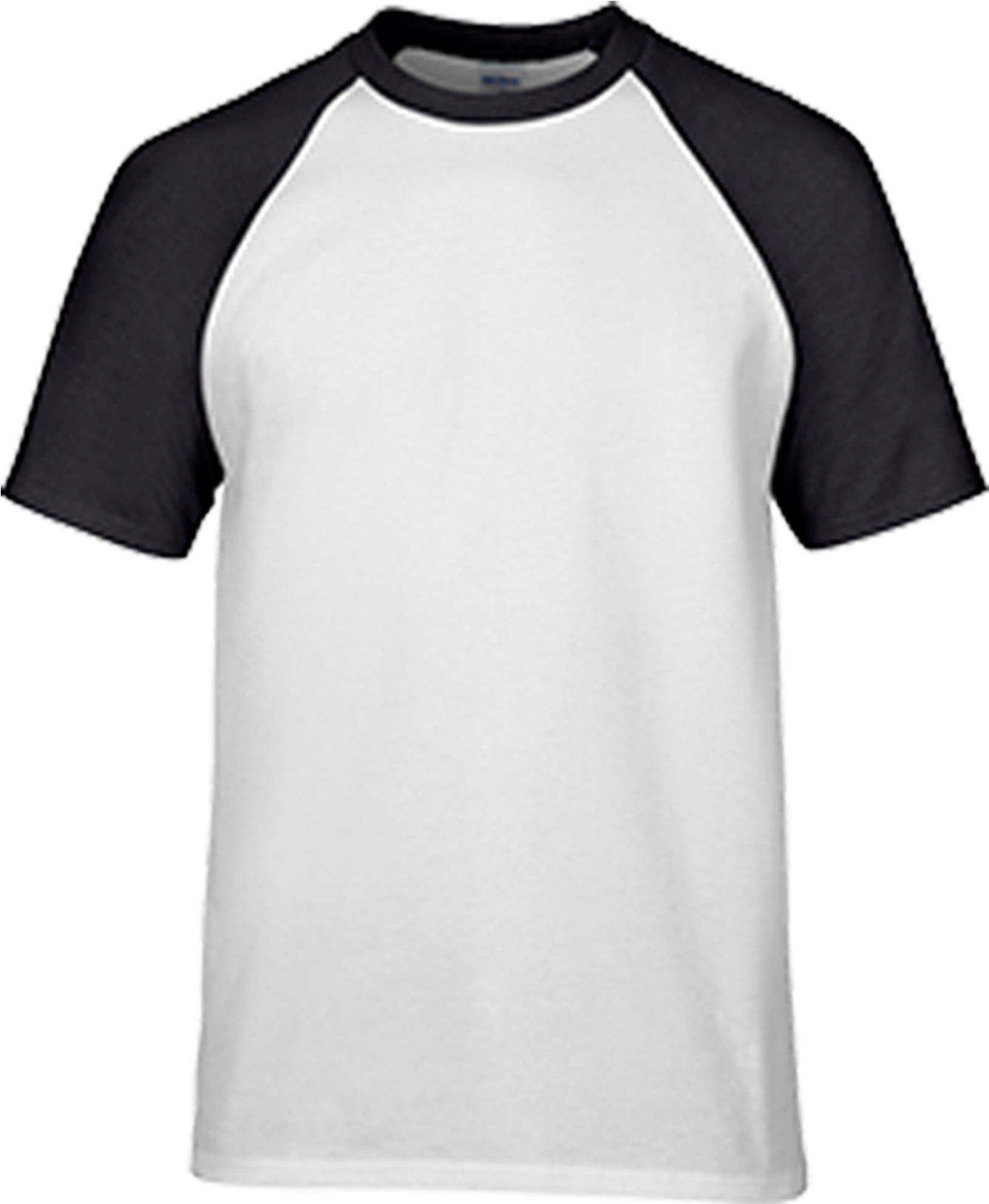 Blackand White Raglan T Shirt PNG Image