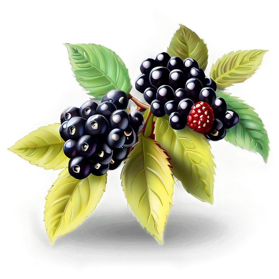 Blackberry Cluster Png Kcu37 PNG Image