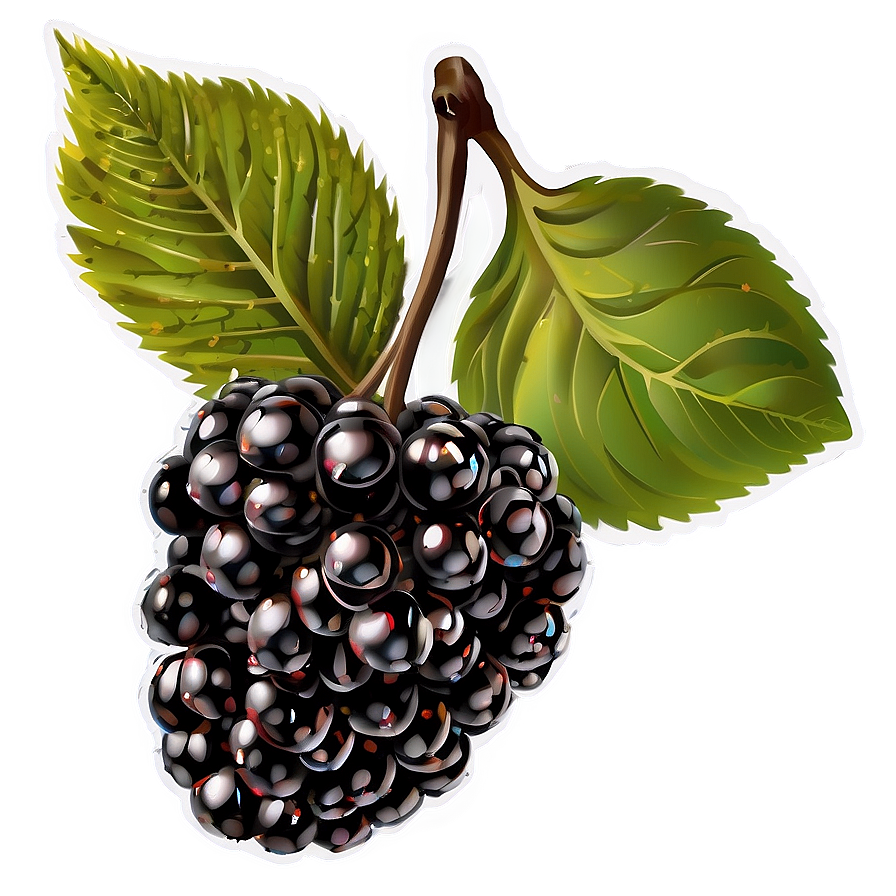 Blackberry Season Png Sqq PNG Image