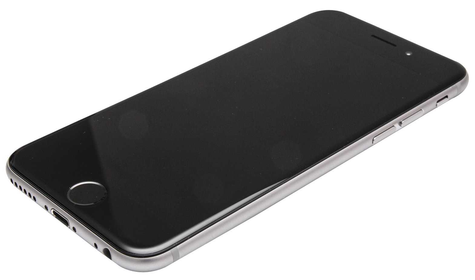 Blacki Phone Angled View PNG Image