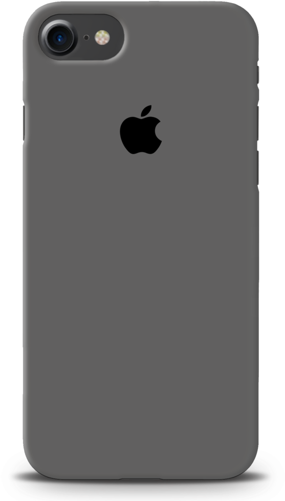 Blacki Phone Case Rear View PNG Image