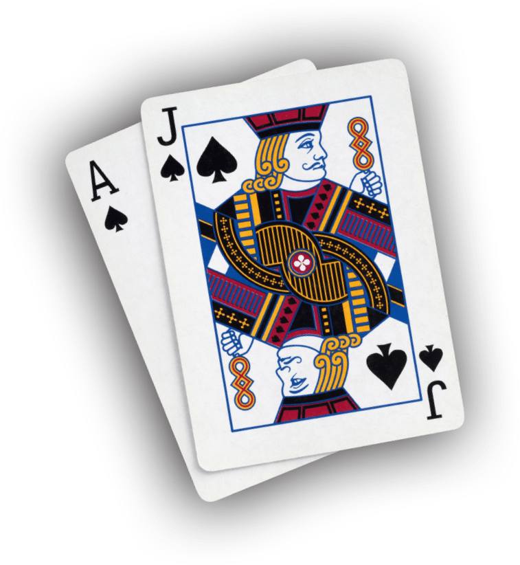 Blackjack Aceand Jack Cards PNG Image