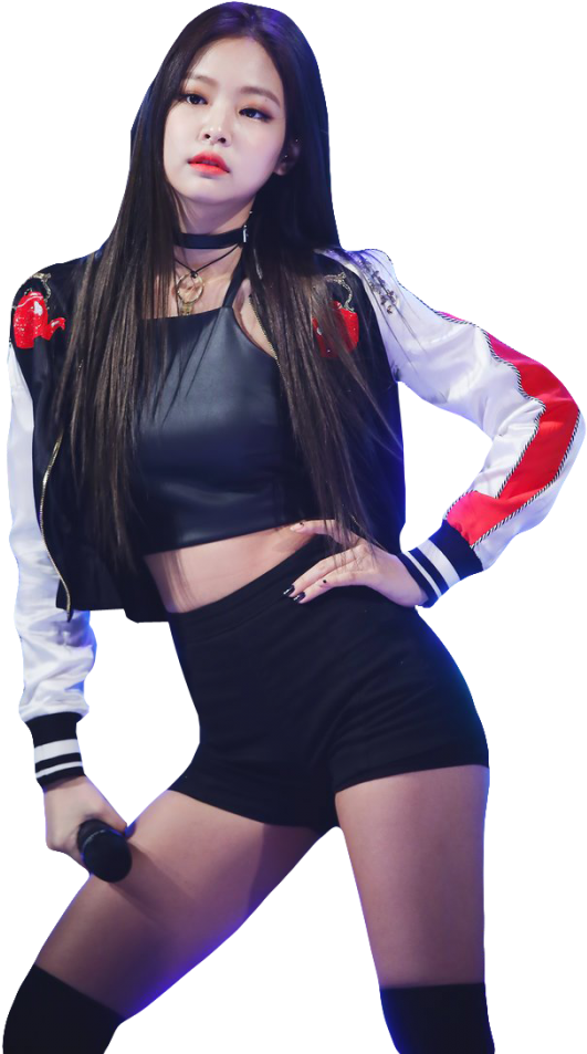 Blackpink Member Performance Stage Outfit PNG Image