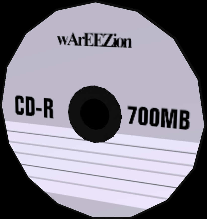 Blank C D R700 M B Storage PNG Image