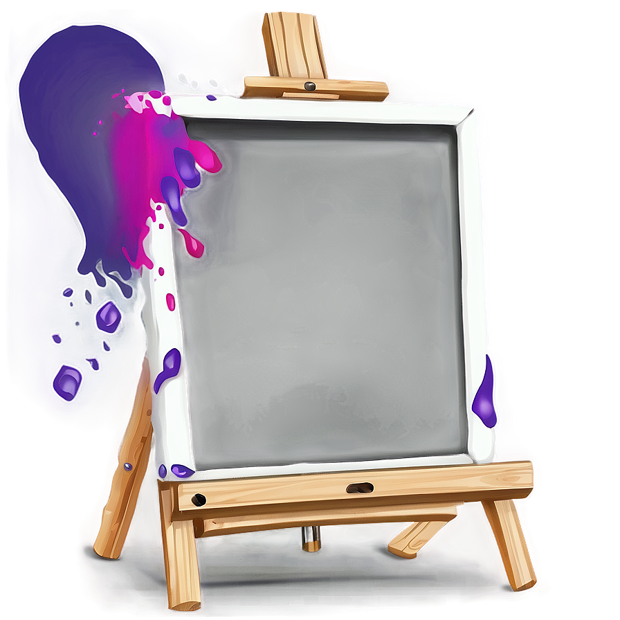 Blank Canvas For Painting Png Lep58 PNG Image