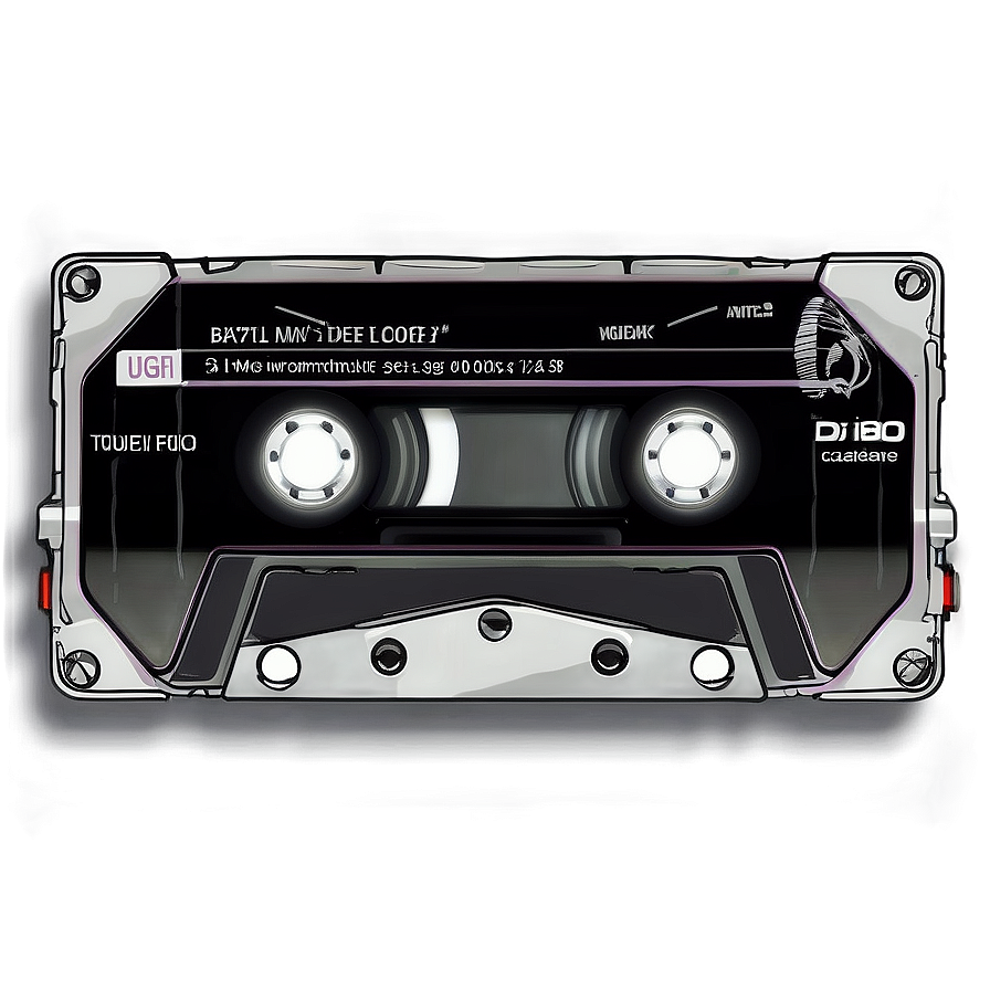 Blank Cassette Tape Template Png 47 PNG Image