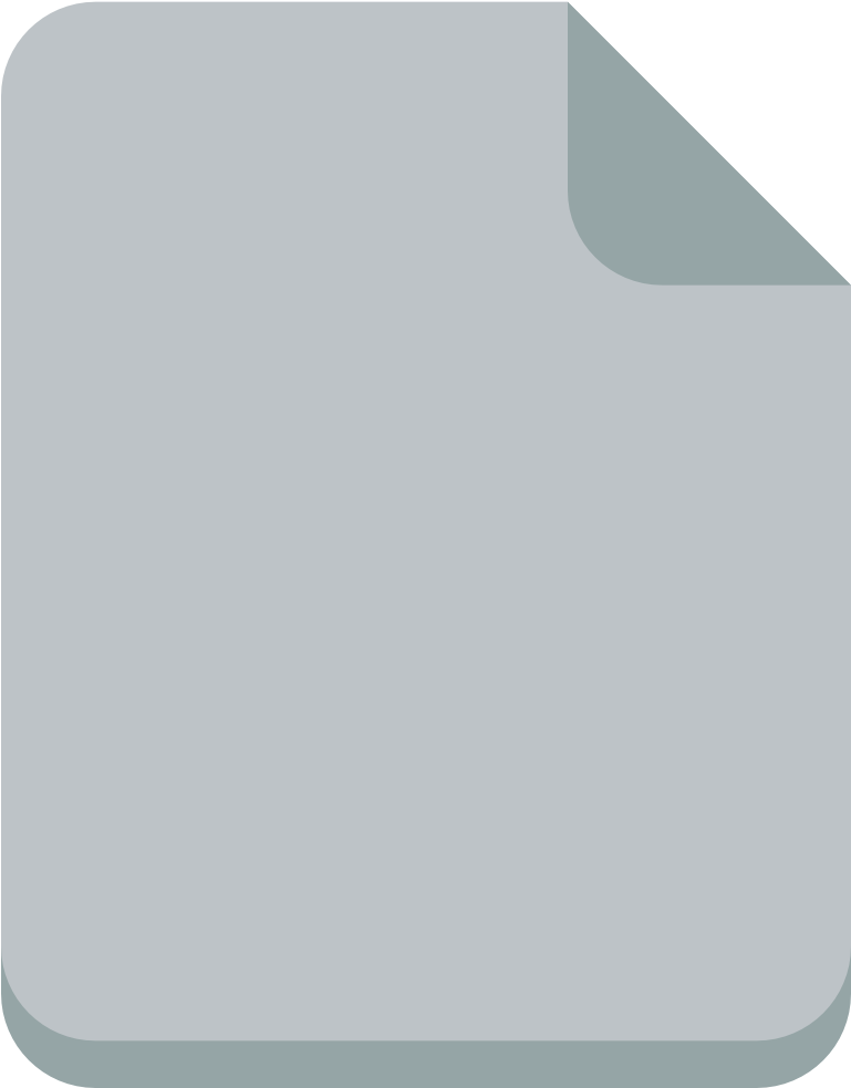 Blank Document Icon PNG Image