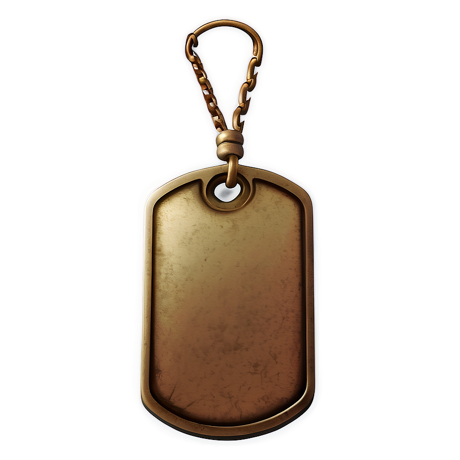 Blank Dog Tag Mockup Png Wak3 PNG Image