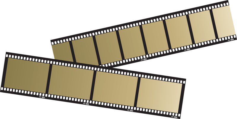 Blank Filmstrip Illustration PNG Image