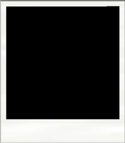 Blank Polaroid Frame PNG Image