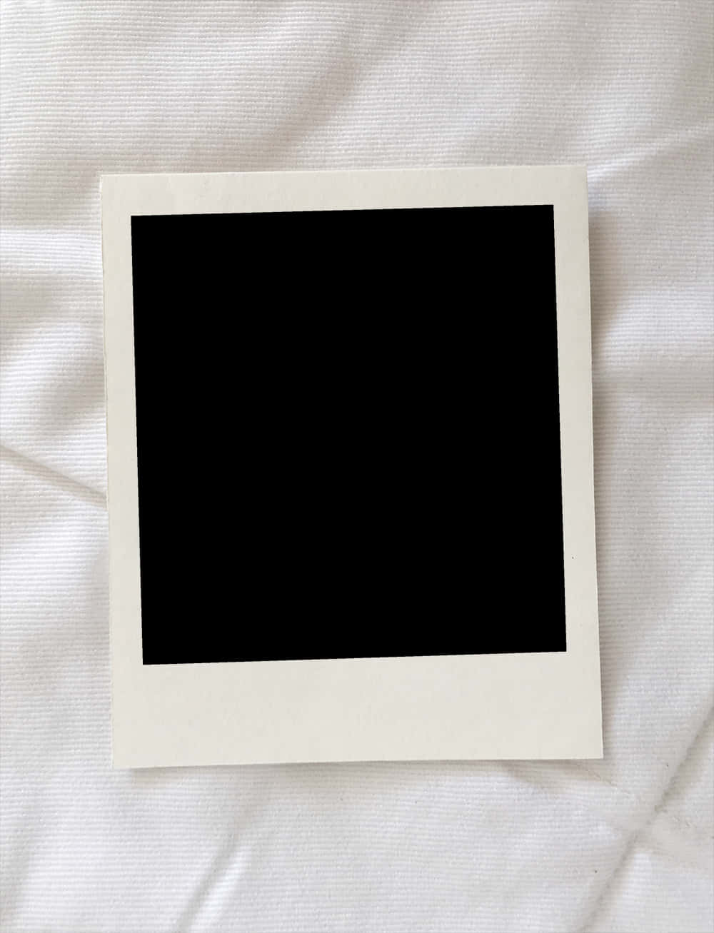 Blank Polaroidon Textured Background PNG Image