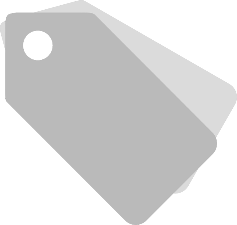 Blank Price Tag Template PNG Image