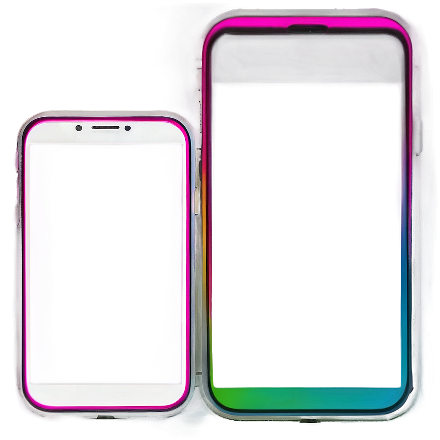 Blank Screen Phone Mockup Png 29 PNG Image