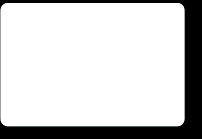 Blank White Frame PNG Image