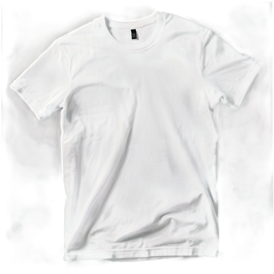 Blank White T-shirt Design Mockup Png 06132024 PNG Image