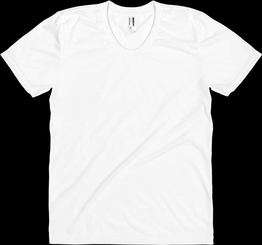 Blank White T Shirt Template PNG Image